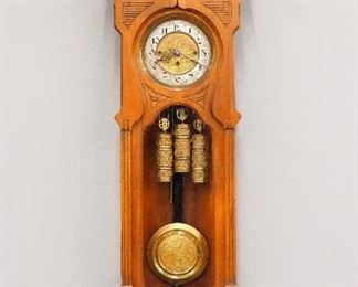 3 Weight Junghans Wall Clock