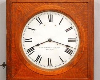 Self Winding Clock Co. Gallery Clock