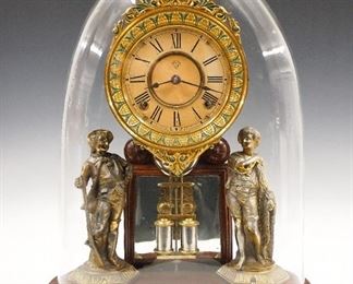 Ansonia Crystal Palace Parlor Clock