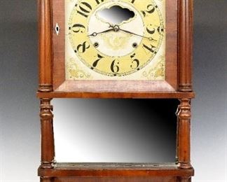 C & LC Ives Triple Decker Empire shelf clock