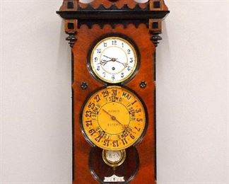 Lenzkirch Calendar Wall Clock