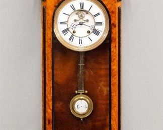 Lenzkirch Wall Clock With Visible Escapement