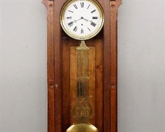 Pin Wheel Jeweler's Regulator Wall Clock