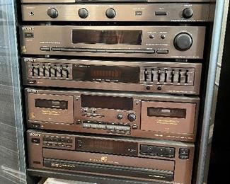 Sony stereo equipment