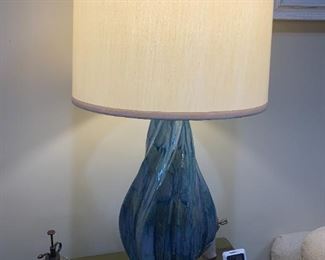 Swirl Glass Lamp $ 128.00