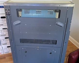 Back view of the 1953 Seeburg Jukebox