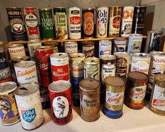 Collectible Beer Cans (Empty)