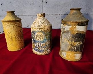 Vintage Beer Cans (Possibly 1935-1940)