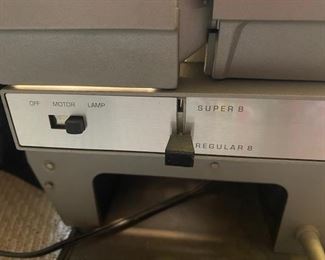 Sears Du-All Eight Super 8 & 8mm Portable Film Projector, Tested Lamp and Motor Works