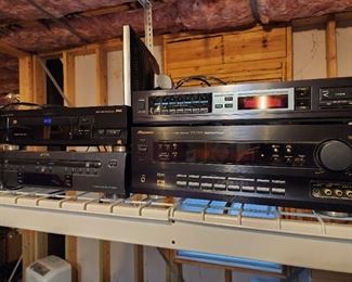 Electronics VHS, VCR, Receivers 