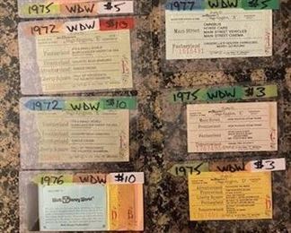 Vintage Disney Theme Park Tickets & Collectibles