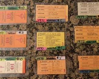 Vintage Disney Theme Park Tickets & Collectibles