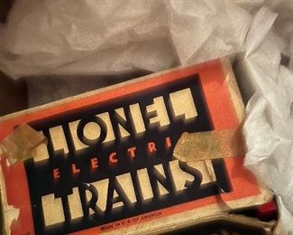 Empty Lionel train box