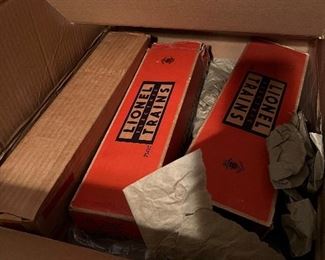 Some Lionel trains