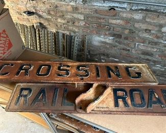 Rail Road Crossing sign