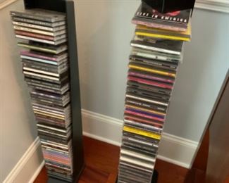 Lots of CDs.