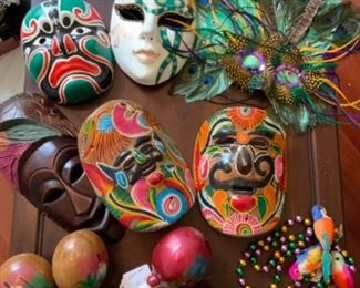 New Orleans masks.