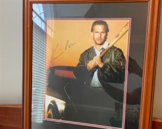 Signed by Kevin Costner. Field of dreams signed at the BMW tournament in Travelers Rest, NC.