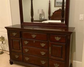 Nice Kincaid dresser with mirror. Available on estate sales.net marketplace.