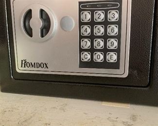 safe. small installable with code or key