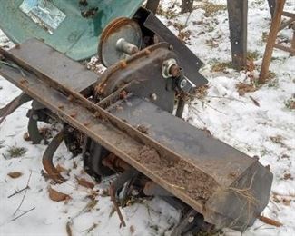 Belt drive roto- tiller