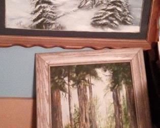 2 originals oil and watercolor