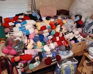 Pile of great yarn