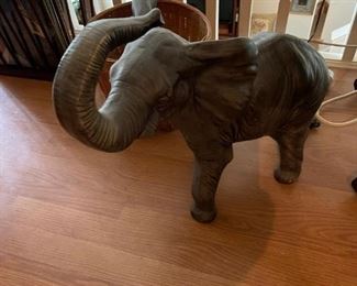 Roll Tide!  Large floor elephant 
