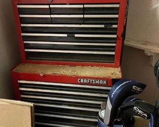 Craftsman two piece toolbox 