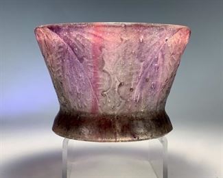 ARGYROUSSEAU ART GLASS VASE