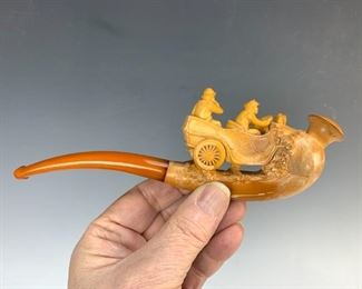 MEERSCHAUM COACH PIPE