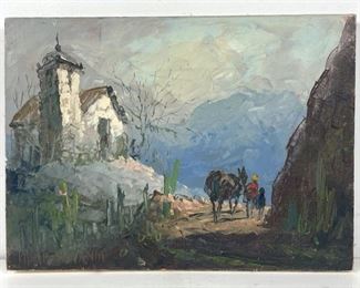 Pablo Matania Original Oil Painting