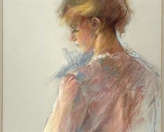 A Pritchard Original Pastel Drawing 