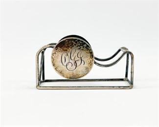 Black Starr and Frost Monogramed Tape dispenser 
