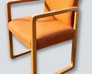  Mid Century Modern Solid Wood Chair 