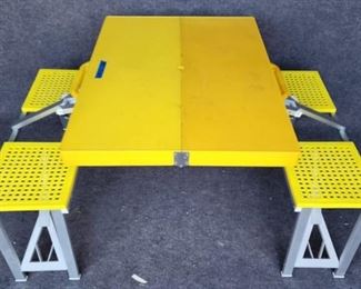 Cool MCM Portable Art Work Table 