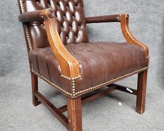 20th Century Tufted Arm Chair