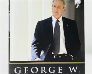 Signed George W. Bush Decision Points Book