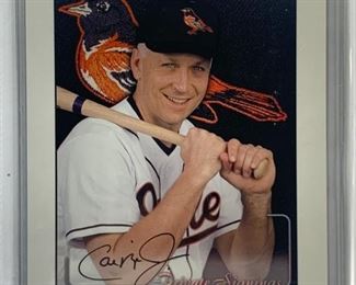 Autographed Donruss Studio 2001 Private Signing 5x7in Baseball Cards