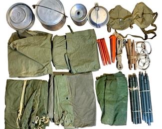 Vintage Boy Scouts of America Camping Equipment 