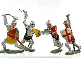  Britains Ltd. Cast Aluminum Medieval Knight Toy