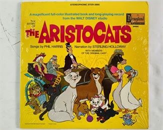 Two Vintage Factory Sealed A Disneyland Records LP Vinyls