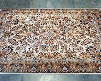 Area Rug With Avestan Pattern, Pale Butterscotch Color, Approx 8' 3" x 11' 6"