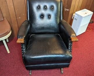 Leather Rocker