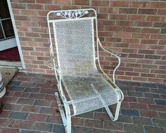 Wrought Iron "Rocker"
