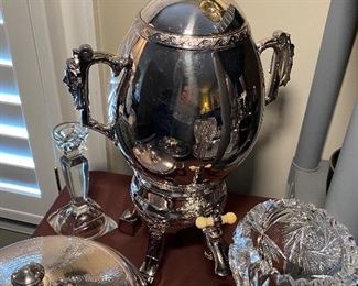 Meriden Plate Samovar