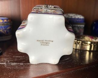 Limoges Trinket Boxes