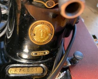 Singer 99K sewing machine