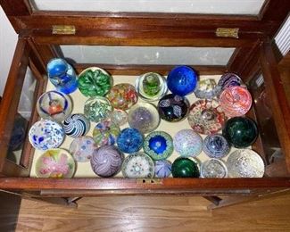 Glass Paperweight Collection