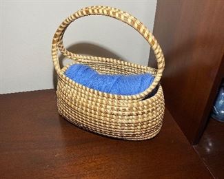 Pine Needle Basket